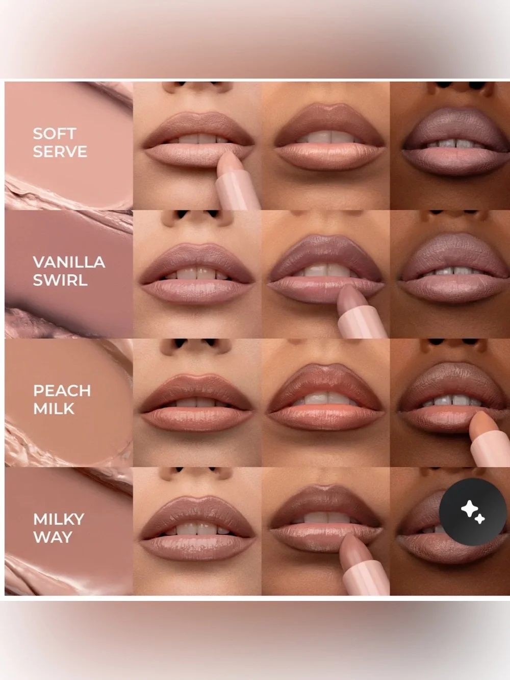 Natasha Denona My Dream Concealer Lipstick in Peach Milk